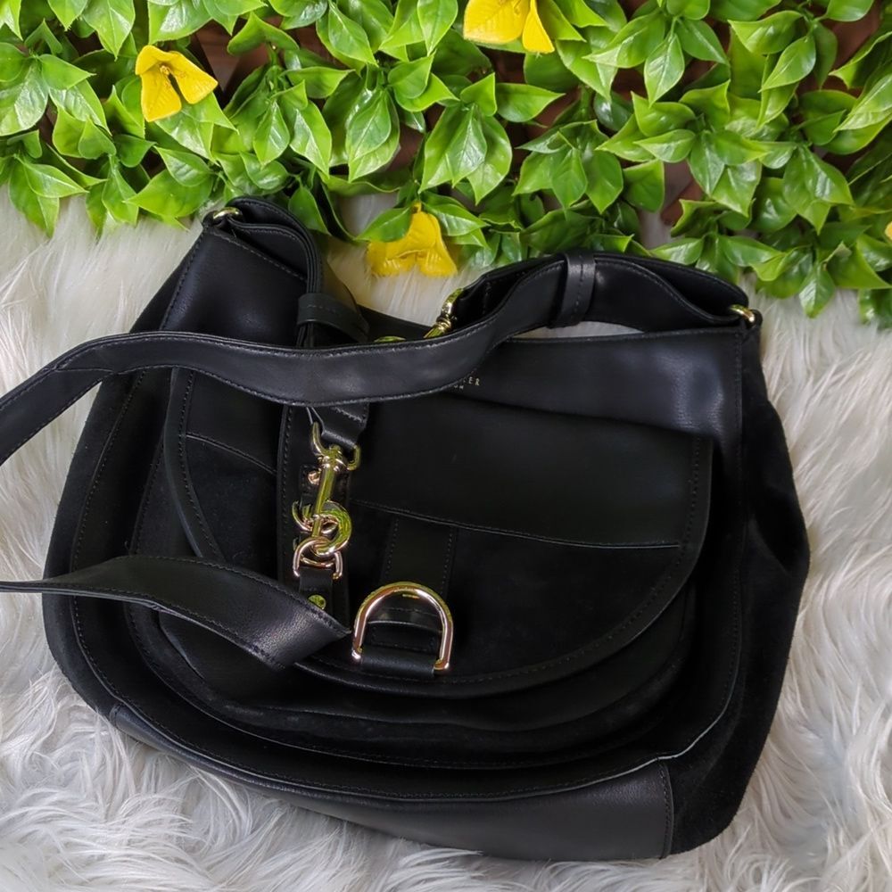 Ted Baker London Leather Hobo Bag
